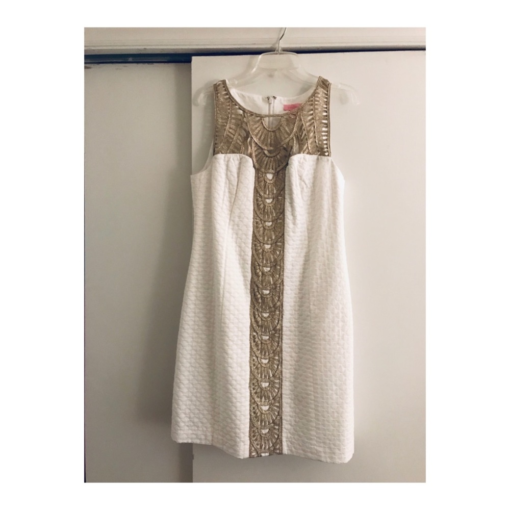 Pulitzer Tana Shift Dress in Resort White